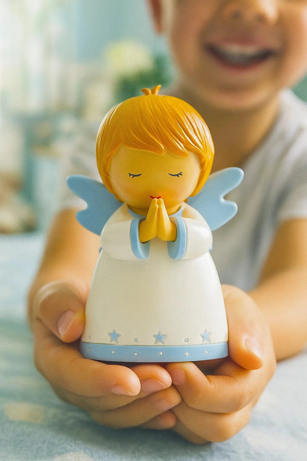 Little Drops of Water® Angels Guardian Angel For Boys Collectors Edition Figurine – Children Protection Gift |