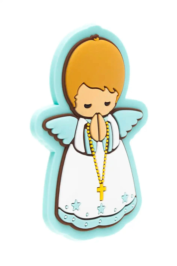Little Drops of Water® Fridge magnets Baby Boy Angel Fridge Magnet – Guardian Angel Gift For Baby Boys |