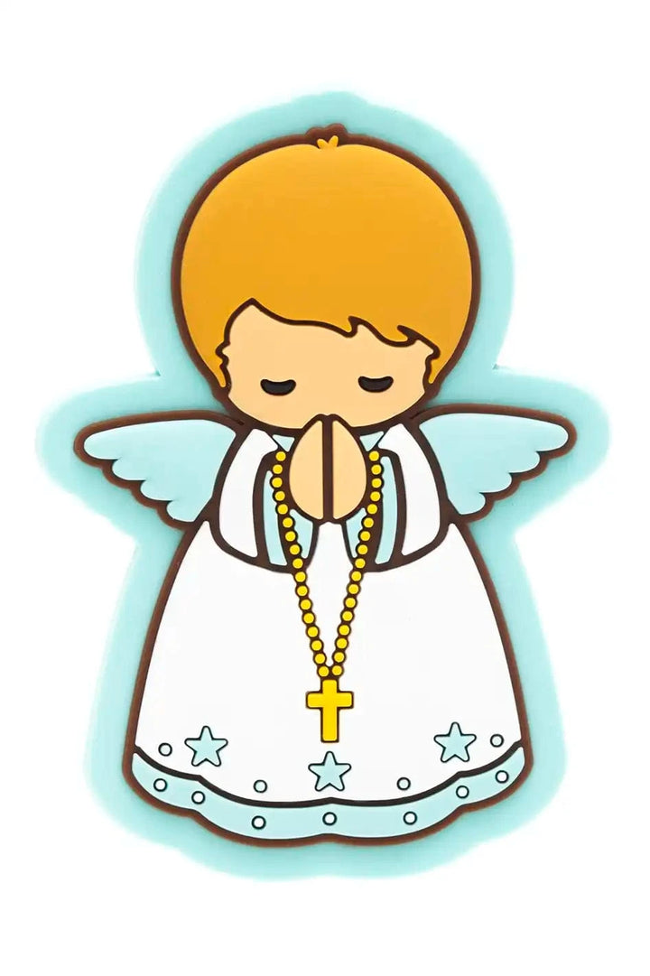 Little Drops of Water® Fridge magnets Baby Boy Angel Fridge Magnet – Guardian Angel Gift For Baby Boys |