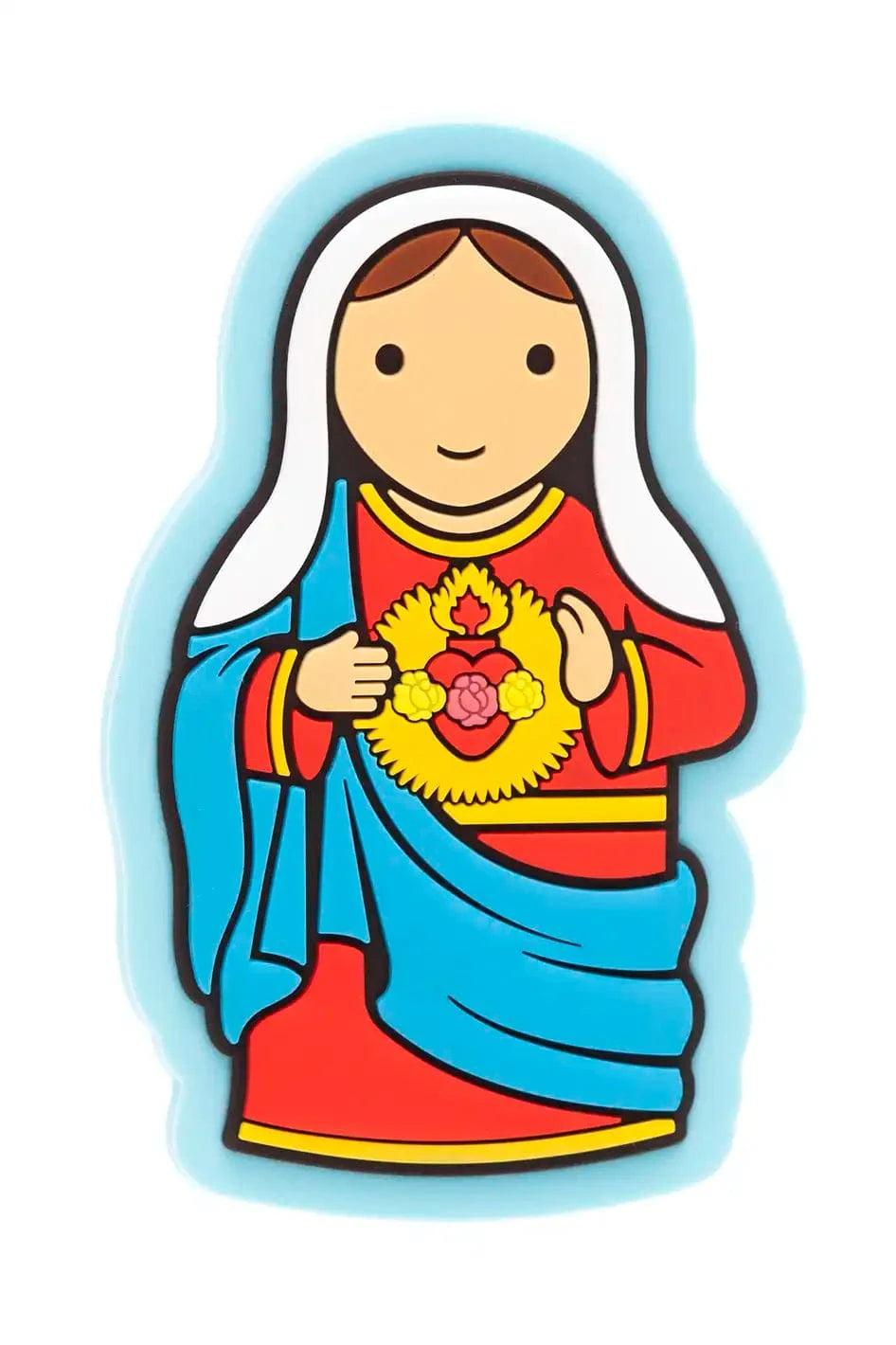 Little Drops of Water® Fridge magnets Immaculate Heart Of Mary Fridge Magnet – Marian Devotion For Home Or Classroom |