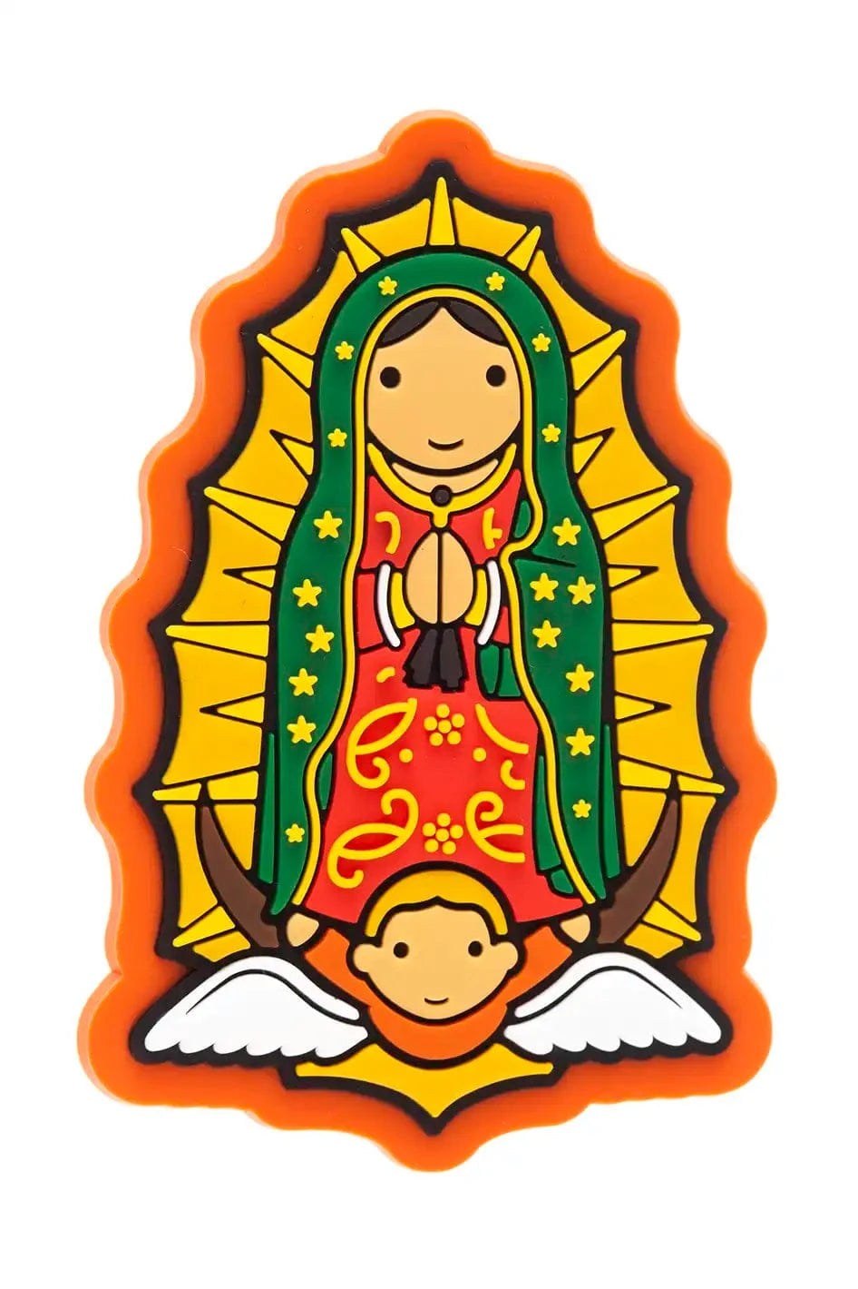 Little Drops of Water® Fridge magnets Our Lady Of Guadalupe Fridge Magnet – Marian Apparition Gift From Mexico |