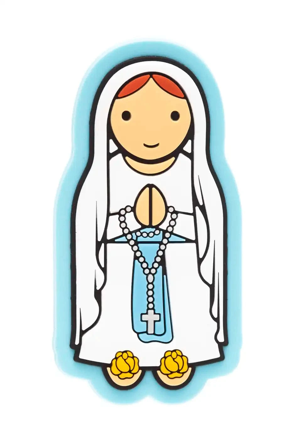Little Drops of Water® Fridge magnets Our Lady Of Lourdes Fridge Magnet – Marian Healing Gift For Home Or School |