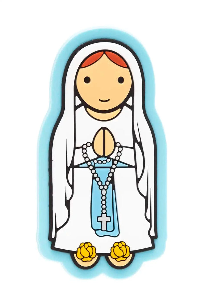 Little Drops of Water® Fridge magnets Our Lady Of Lourdes Fridge Magnet – Marian Healing Gift For Home Or School |