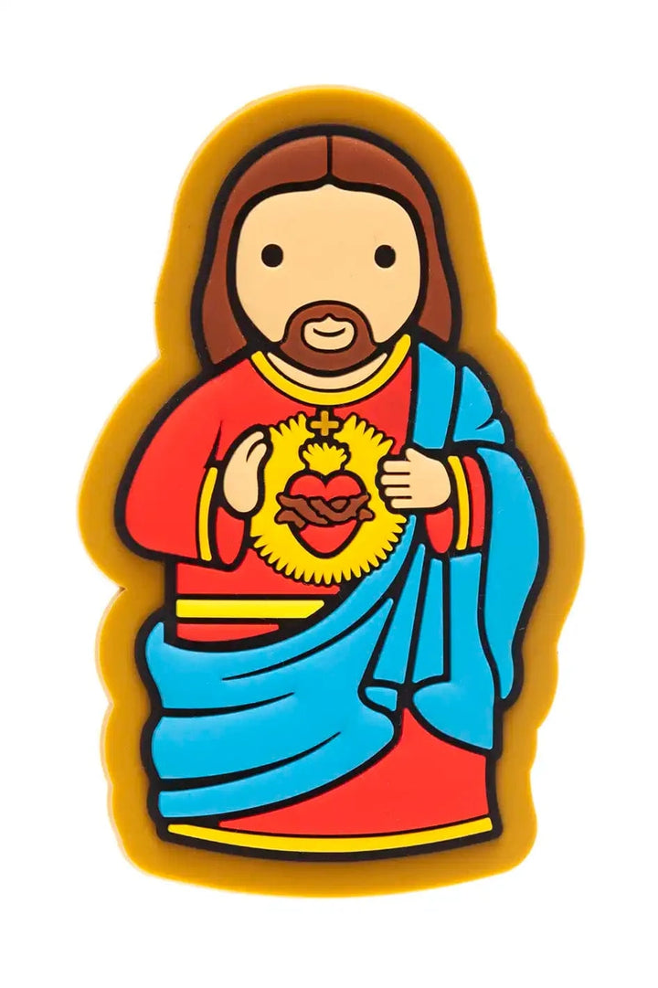 Little Drops of Water® Fridge magnets Sacred Heart Of Jesus Fridge Magnet – Catholic Devotional Gift |