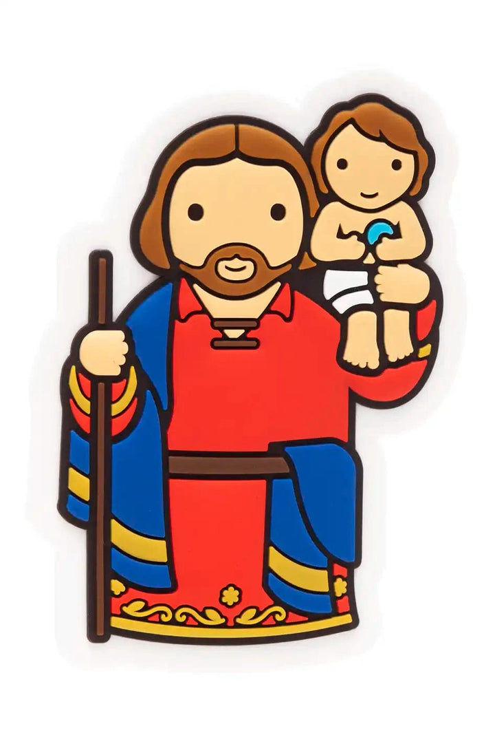 Little Drops of Water® Fridge magnets Saint Christopher Fridge Magnet – Patron Saint Of Travelers Gift |