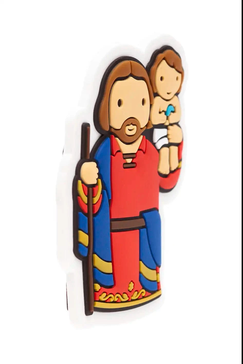 Little Drops of Water® Fridge magnets Saint Christopher Fridge Magnet – Patron Saint Of Travelers Gift |