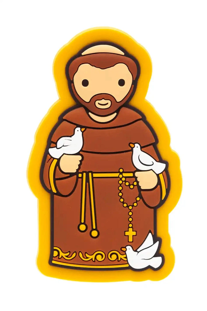 Little Drops of Water® Fridge magnets Saint Francis Fridge Magnet – Patron Saint Of Animals Gift |