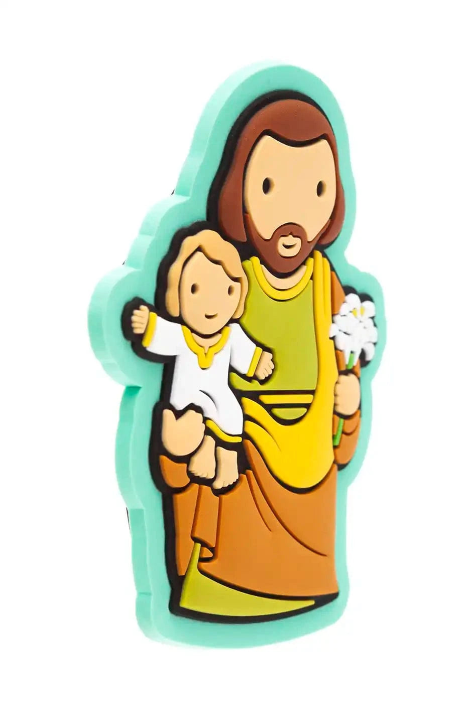 Little Drops of Water® Fridge magnets Saint Joseph Fridge Magnet – Guardian Of The Holy Family Gift |