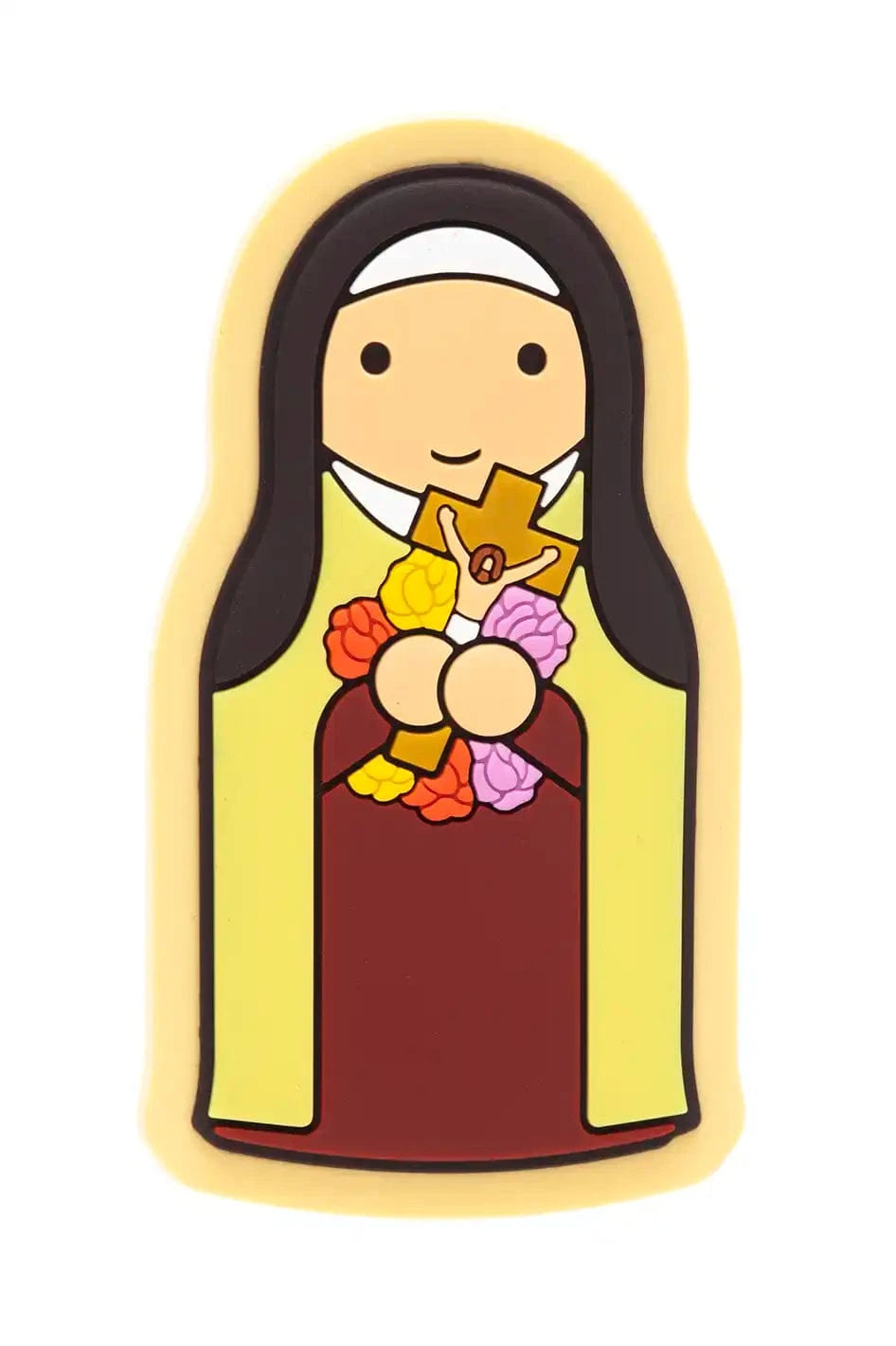 Little Drops of Water® Fridge magnets Saint Thérèse Fridge Magnet – Little Flower Devotional Gift For Children |