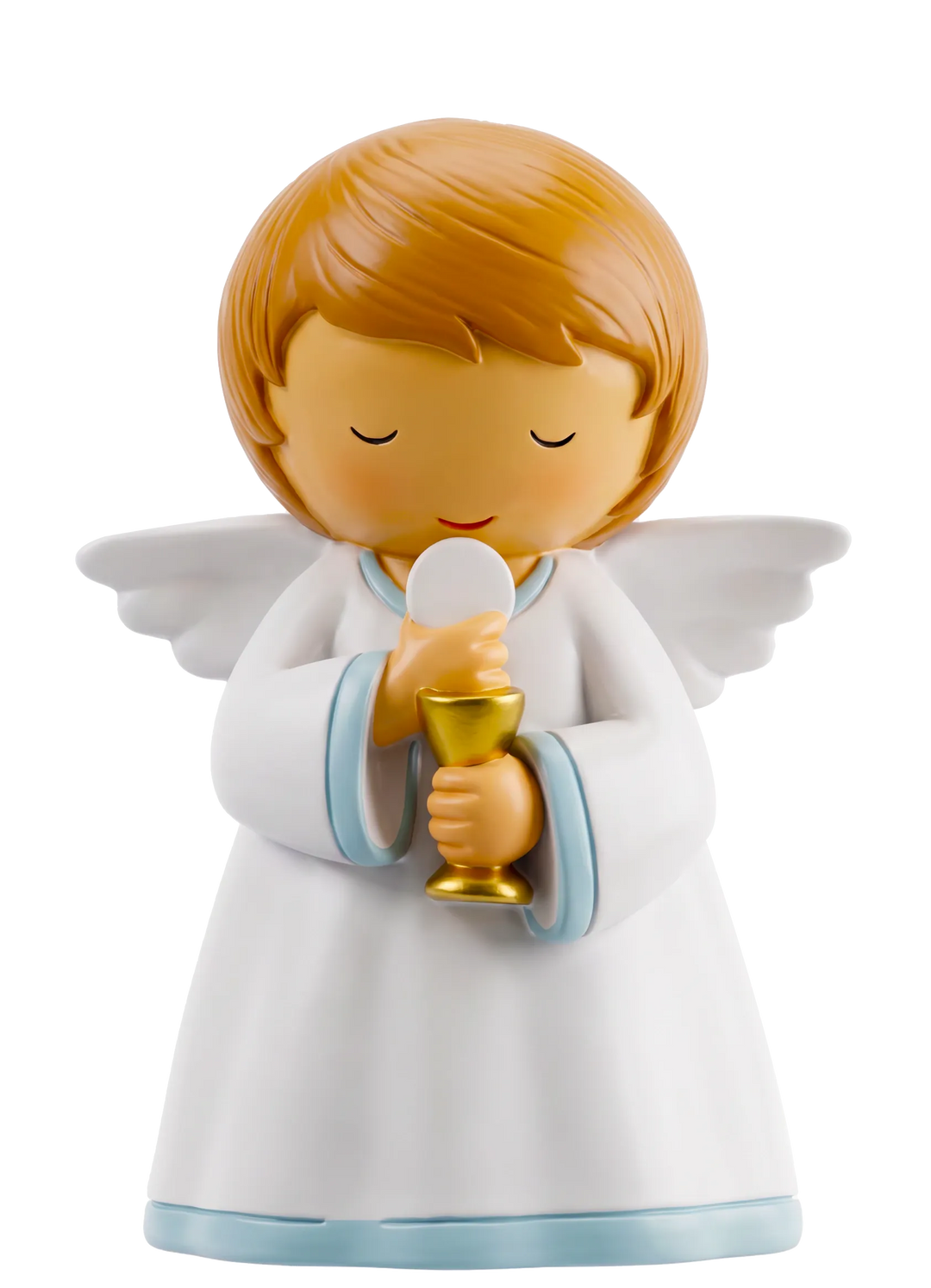 Little Drops of Water Heaven At My First Communion Baby Boy Angel Miniature Saint Statue