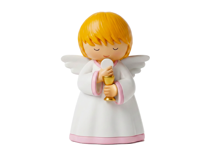Little Drops of Water Heaven At My First Communion Baby Girl Angel Miniature Saint Statue