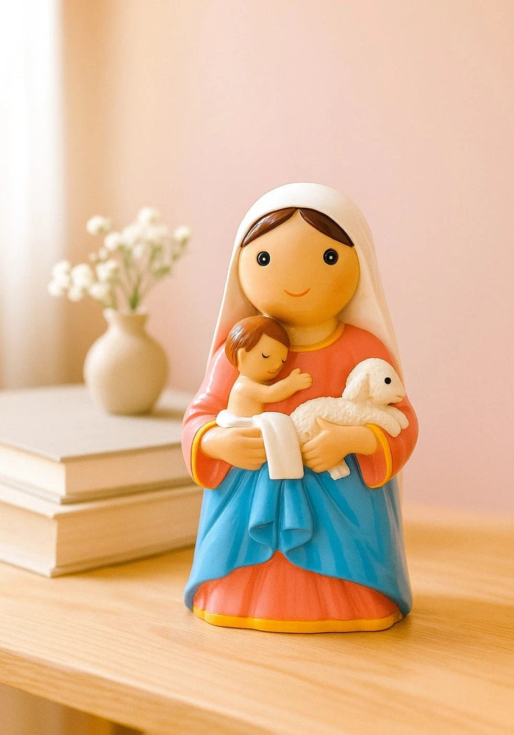 Little Drops of Water® Mary Madonna &amp; Child Collectors Edition Figurine – Family Devotional Gift |