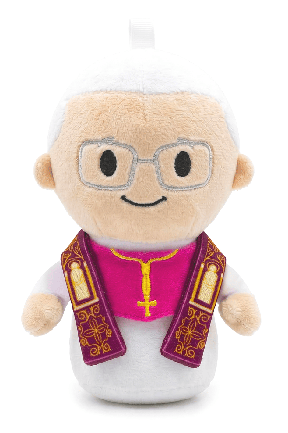 Little Drops of Water Mini Pope Leo Plush