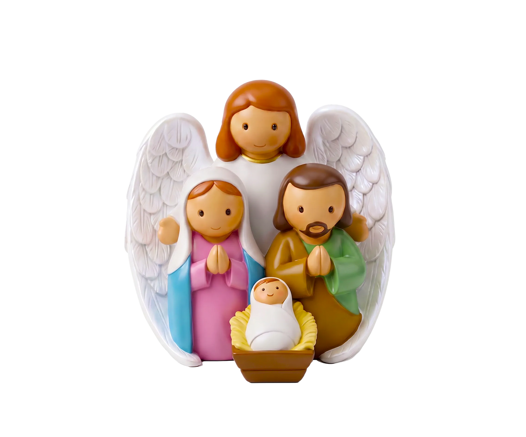 Little Drops of Water Miniature Saint Statue An Angel's Blessing Miniature Saint Statue