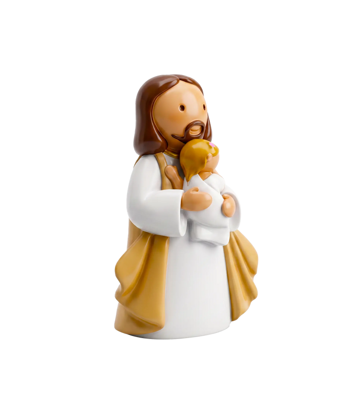 Little Drops of Water Miniature Saint Statue In Jesus&