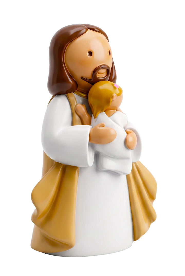 Little Drops of Water Miniature Saint Statue In Jesus&
