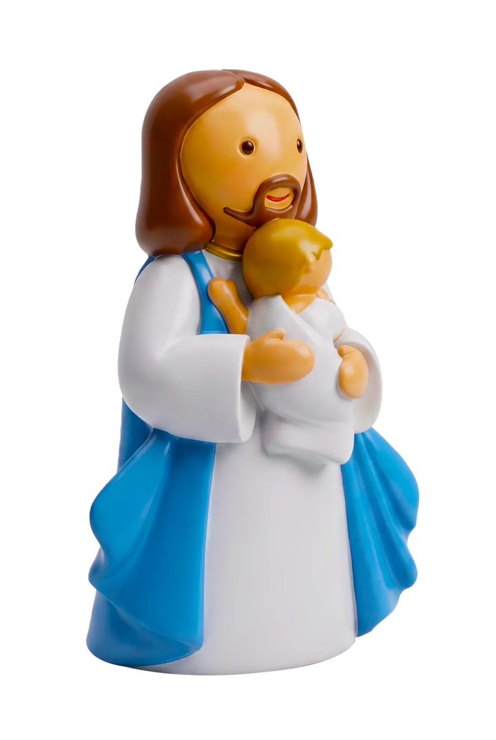 Little Drops of Water Miniature Saint Statue In Jesus&
