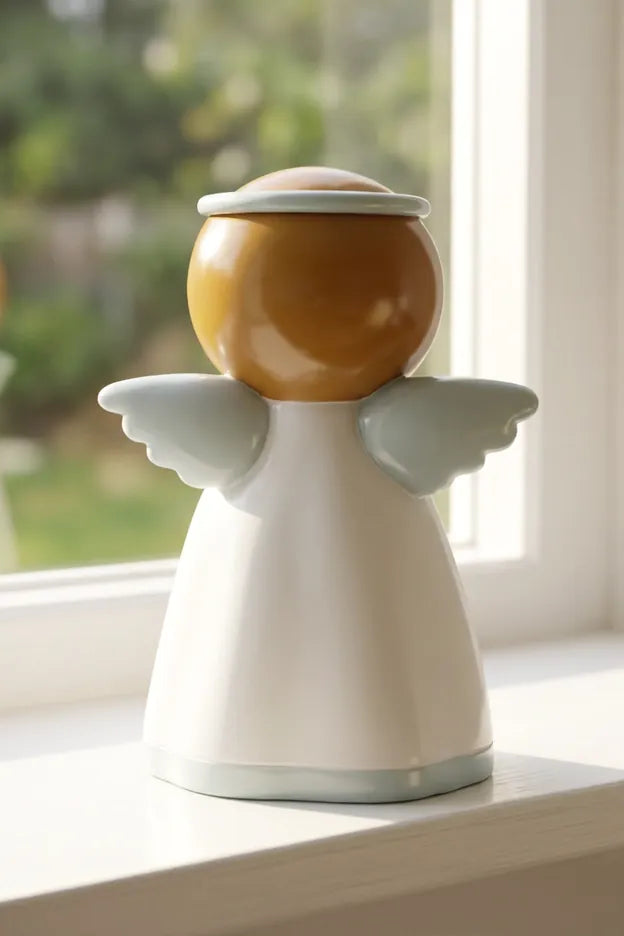 Little Drops of Water Miniature Saint Statue My Guardian Angel Boy Miniature Saint Statue