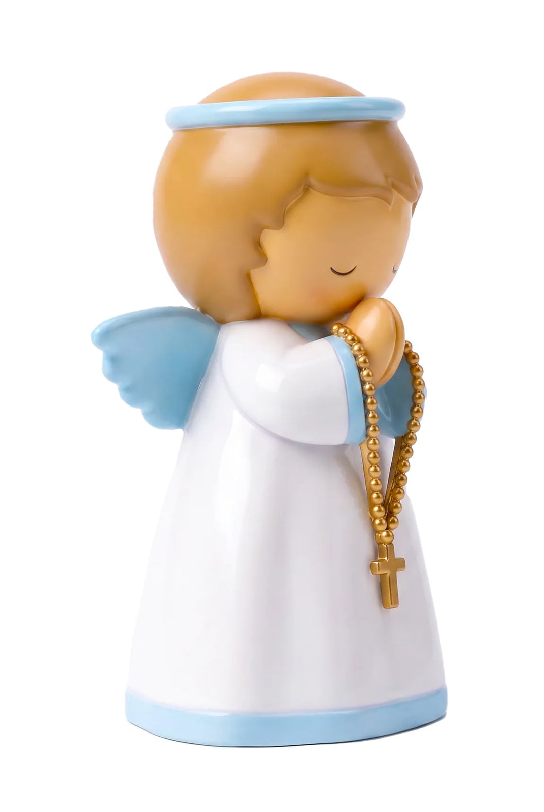 Little Drops of Water Miniature Saint Statue My Guardian Angel Boy Miniature Saint Statue