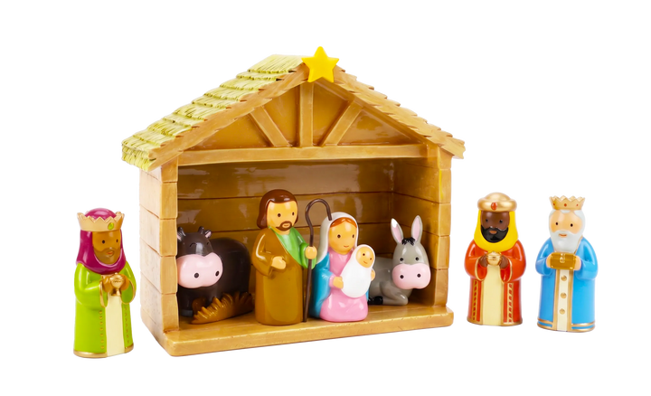 Little Drops of Water Miniature Saint Statue Nativity Set Miniature Saint Statue