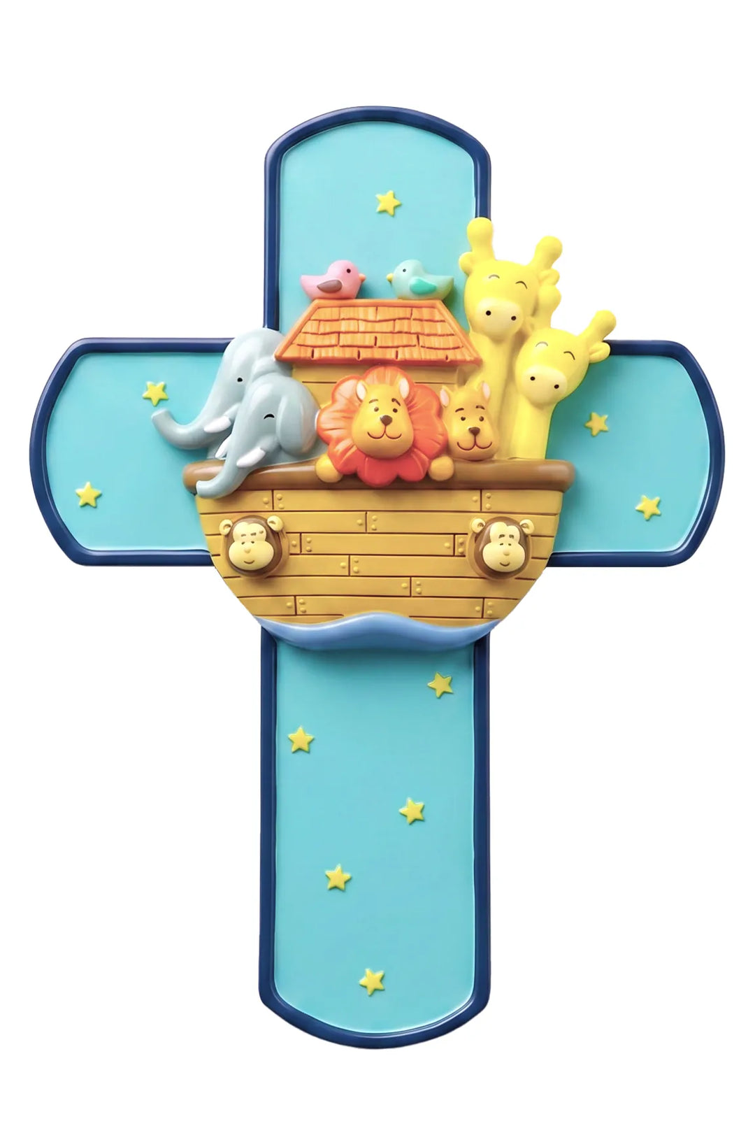 Little Drops of Water Miniature Saint Statue Noah's Ark Cross