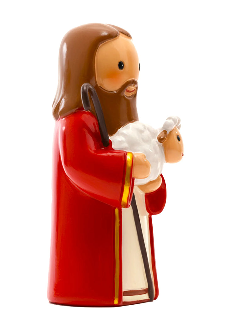 Little Drops of Water Miniature Saint Statue The Good Shepherd Miniature Saint Statue