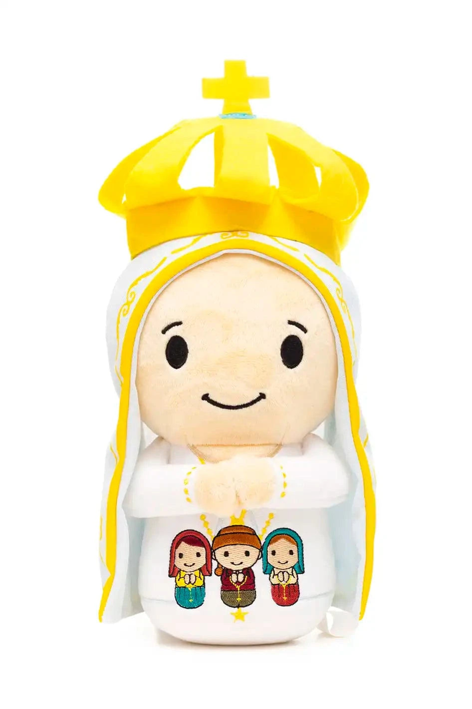 Our Lady of Fatima Catholic Plush Doll Virgin Mary Plush Main - Little Drops of Water