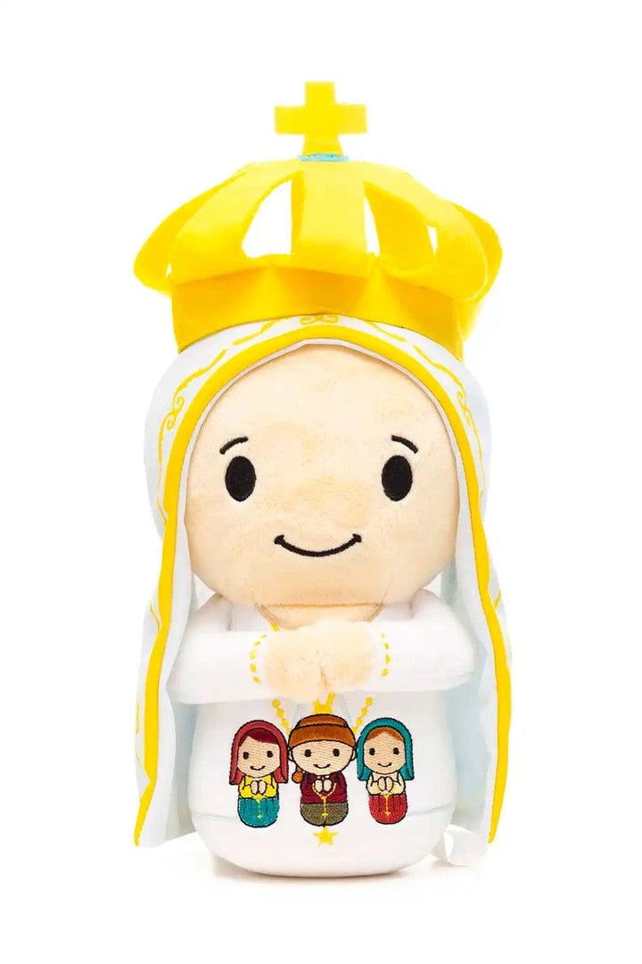 Our Lady of Fatima Catholic Plush Doll Virgin Mary Plush Main - Little Drops of Water
