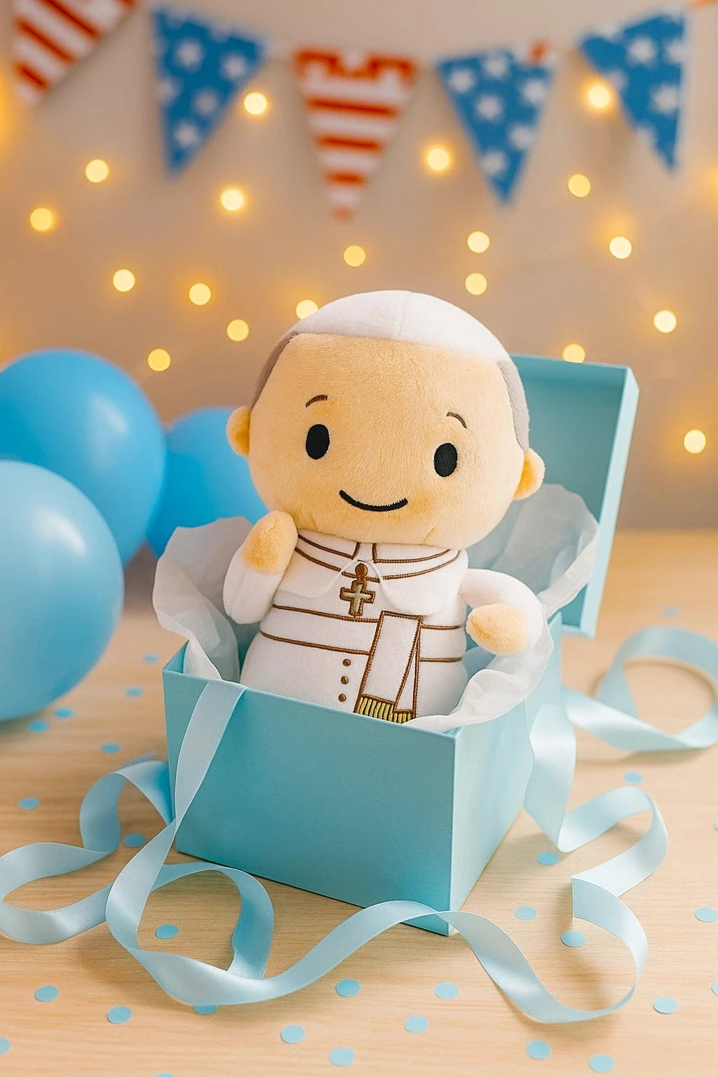 Little Drops of Water Plushie Pope Francis Plushie