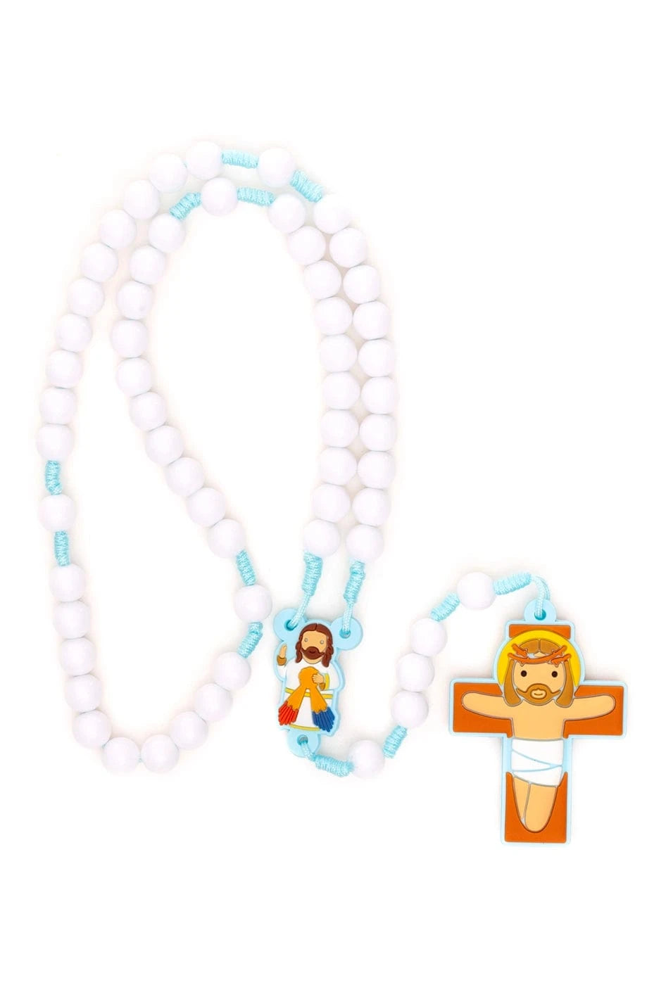 Little Drops of Water Rosaries Divine Mercy Blue | First Communion & Baptism Gift