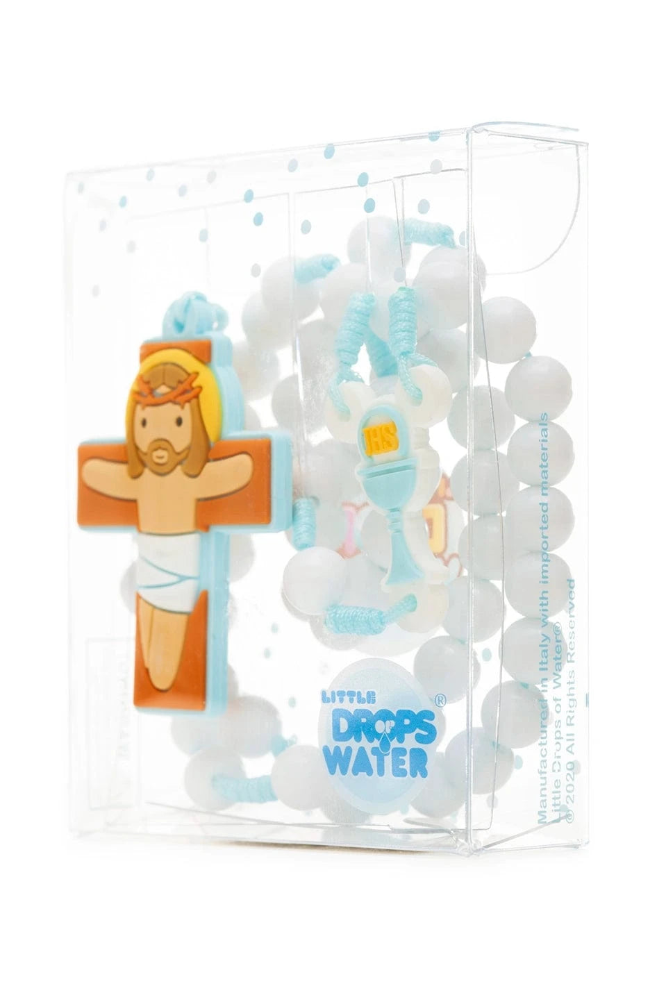 Little Drops of Water Rosaries First Communion Blue | First Communion & Baptism Gift