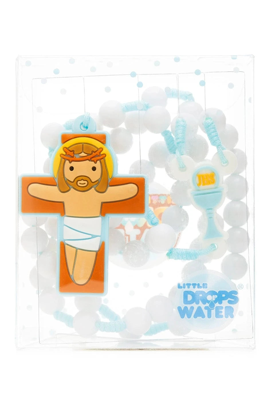 Little Drops of Water Rosaries First Communion Blue | First Communion & Baptism Gift
