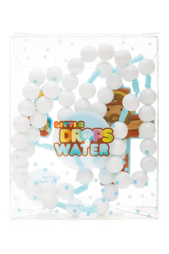 Little Drops of Water Rosaries Lady Of Fatima Apparition Blue | First Communion & Baptism Gift