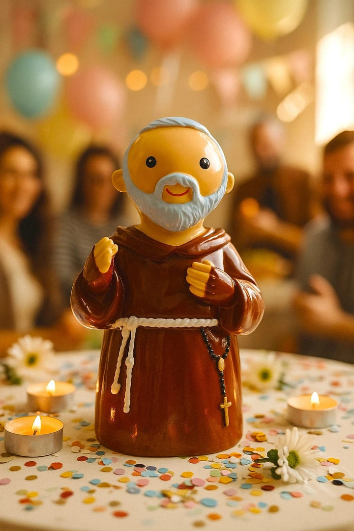 Little Drops of Water® Saints Padre Pio Collectors Edition Figurine – Miracle Priest Devotional Gift |