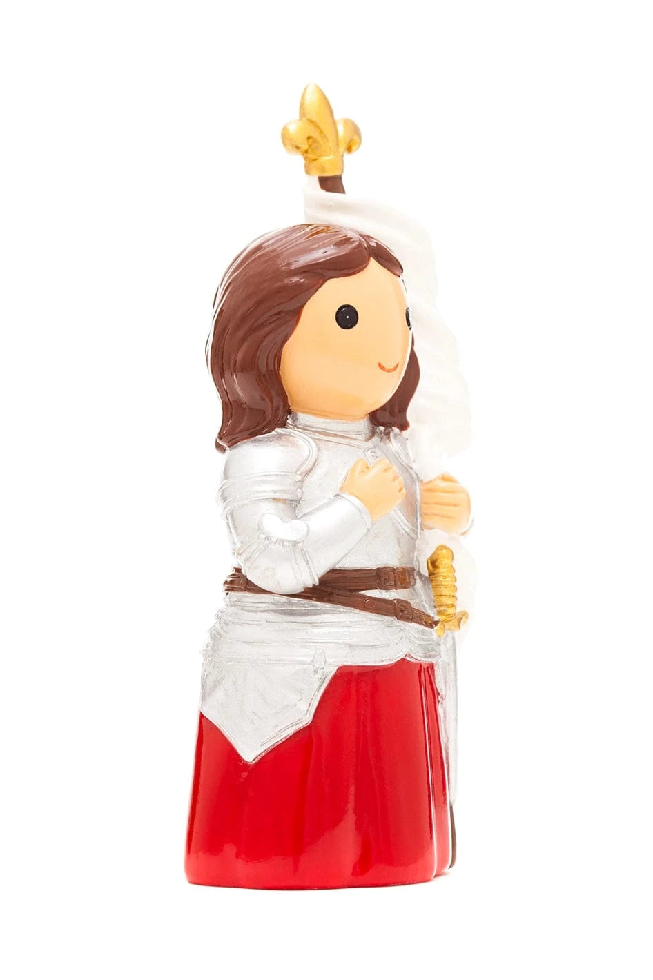 Little Drops of Water® Saints Saint Joan Of Arc Collectors Edition Figurine – Catholic Bravery &amp; Faith Gift |