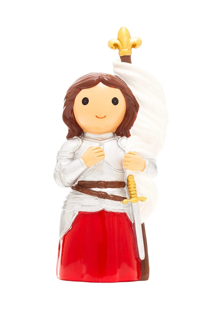 Little Drops of Water® Saints Saint Joan Of Arc Collectors Edition Figurine – Catholic Bravery &amp; Faith Gift |