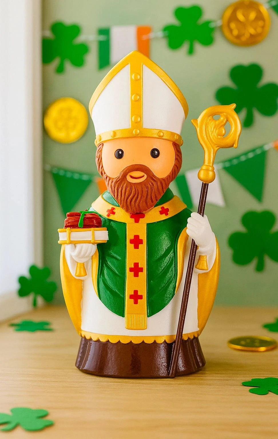 Little Drops of Water Saints Saint Patrick Collectors Edition Figurine – Irish Patron Saint Gift |
