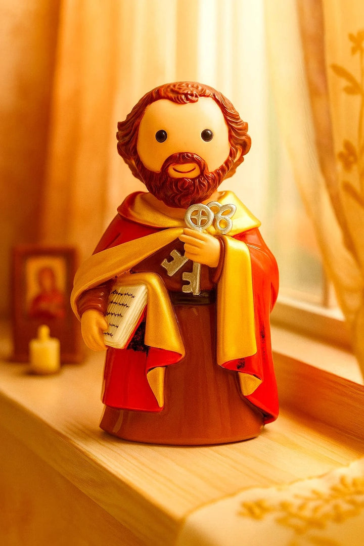 Little Drops of Water Saints Saint Peter Collectors Edition Figurine – Foundation Of The Church Gift |