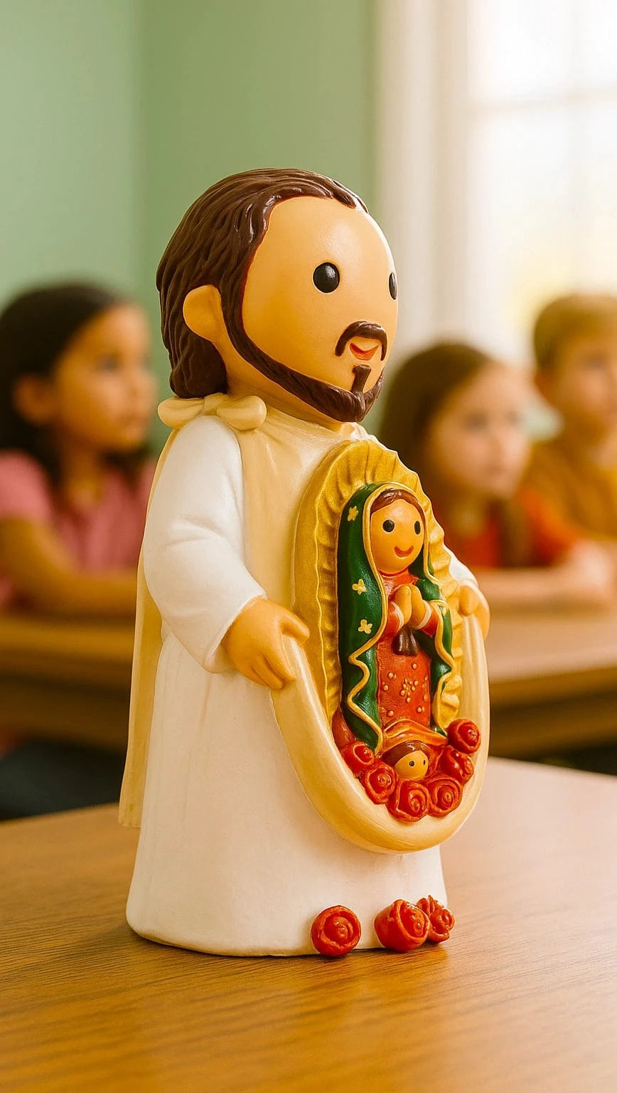 Little Drops of Water Saints San Juan Diego Collectors Edition Figurine – Mexican Marian Patron Gift |