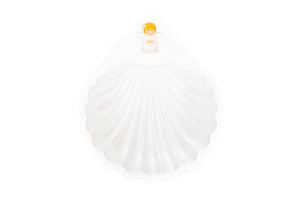 Little Drops of Water® Baptism Shell Baby Girl Angel Collectors Edition