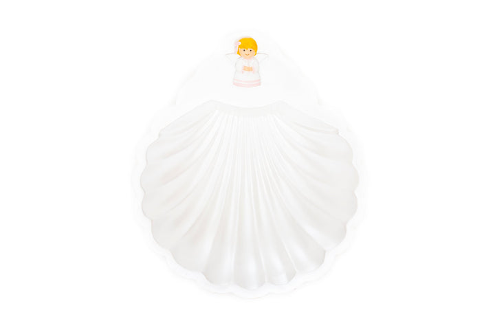 Little Drops of Water® Baptism Shell Baby Girl Angel Collectors Edition