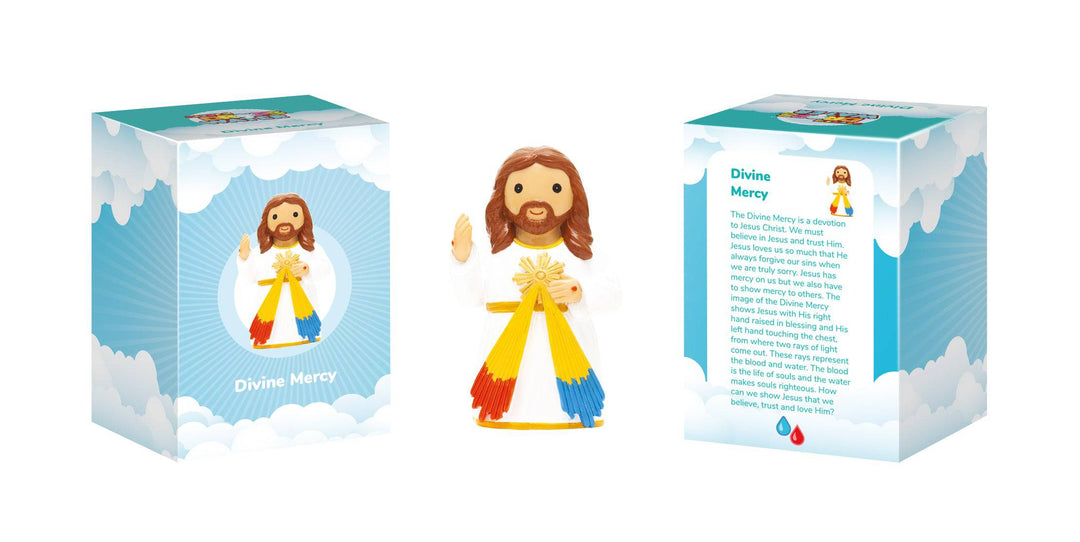 Little Drops of Water® Jesus Divine Mercy Jesus Collectors Edition Figurine – Mercy &amp; Faith Gift |