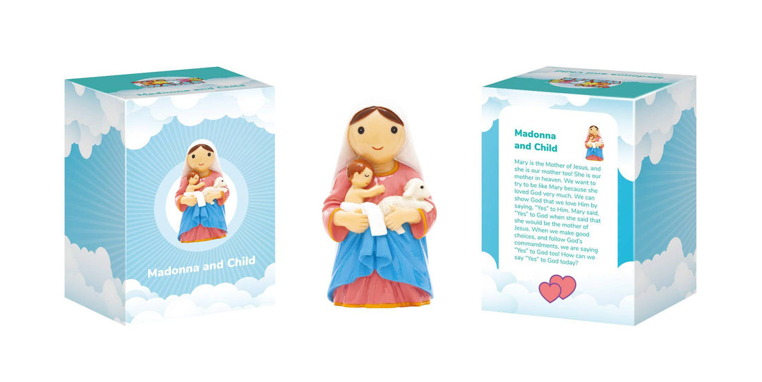 Little Drops of Water® Mary Madonna &amp; Child Collectors Edition Figurine – Family Devotional Gift |
